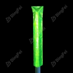 Reflective Picket Pockets - Green Reflective Picket Pockets For PVC Picket